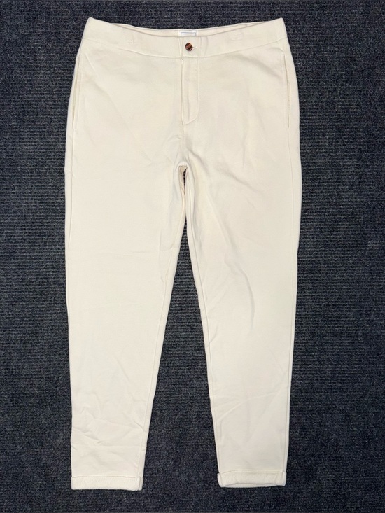 Jason Scott Pants - Jason Scott Pima Cotton French Terry Sydney Trouser Pants Cuffed Women’s M EUC
